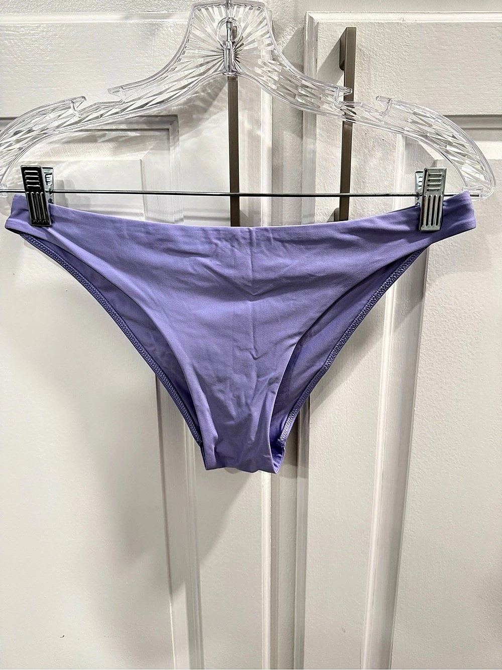 Lululemon Waterside Mid-Rise Swim Bottom Purple Bikini Bottom